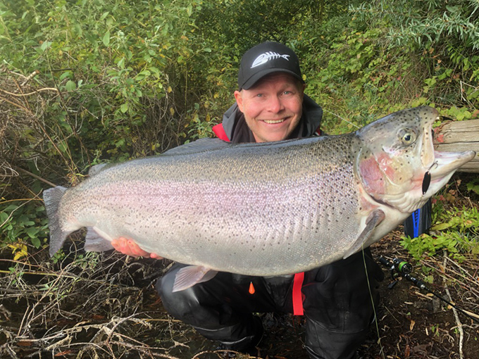 Solbjerggaard Ørredfiskeri 2020 fangst Casper